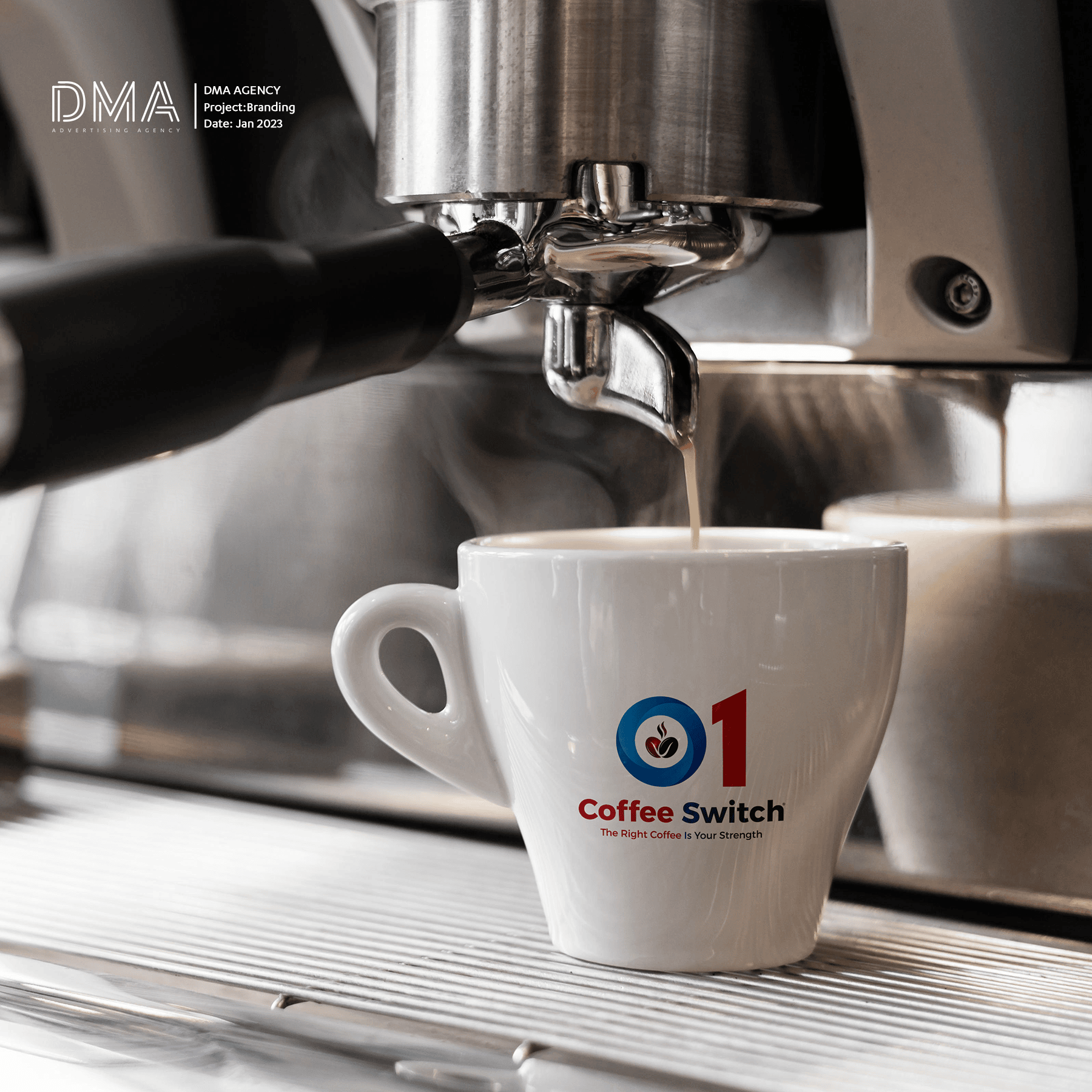 ZERO 1 CAFE - BRAND IDENTITY